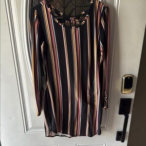 Striped Multicolor Dress